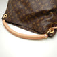 Louis Vuitton Monogram Artsy MM Brown Shoulder Bag
