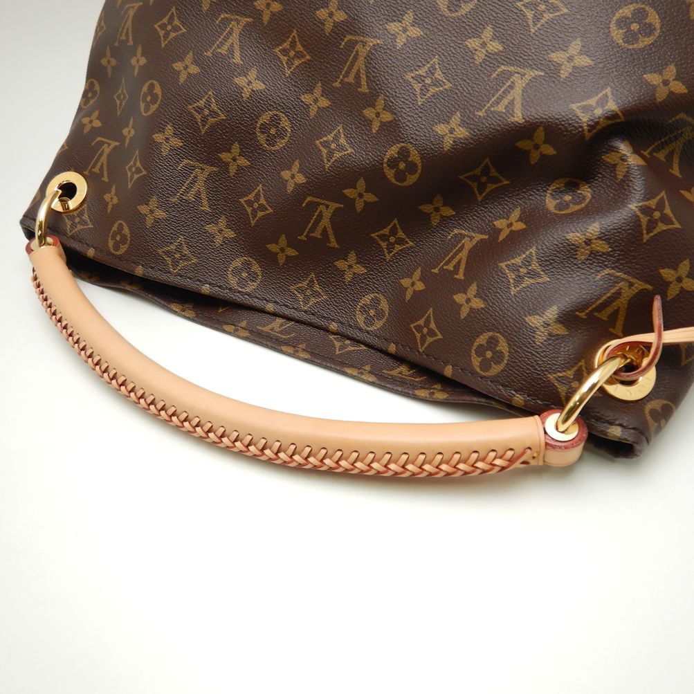 Louis Vuitton Monogram Artsy MM Brown Shoulder Bag
