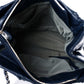 Calfskin Ultra Stitch Tote Navy Blue