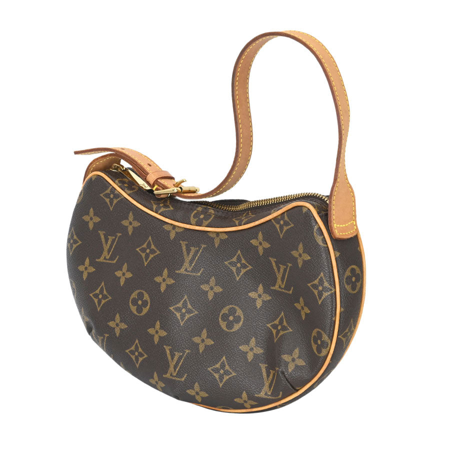 Louis Vuitton Pochette Croissant Monogram Brown One Shoulder Bag