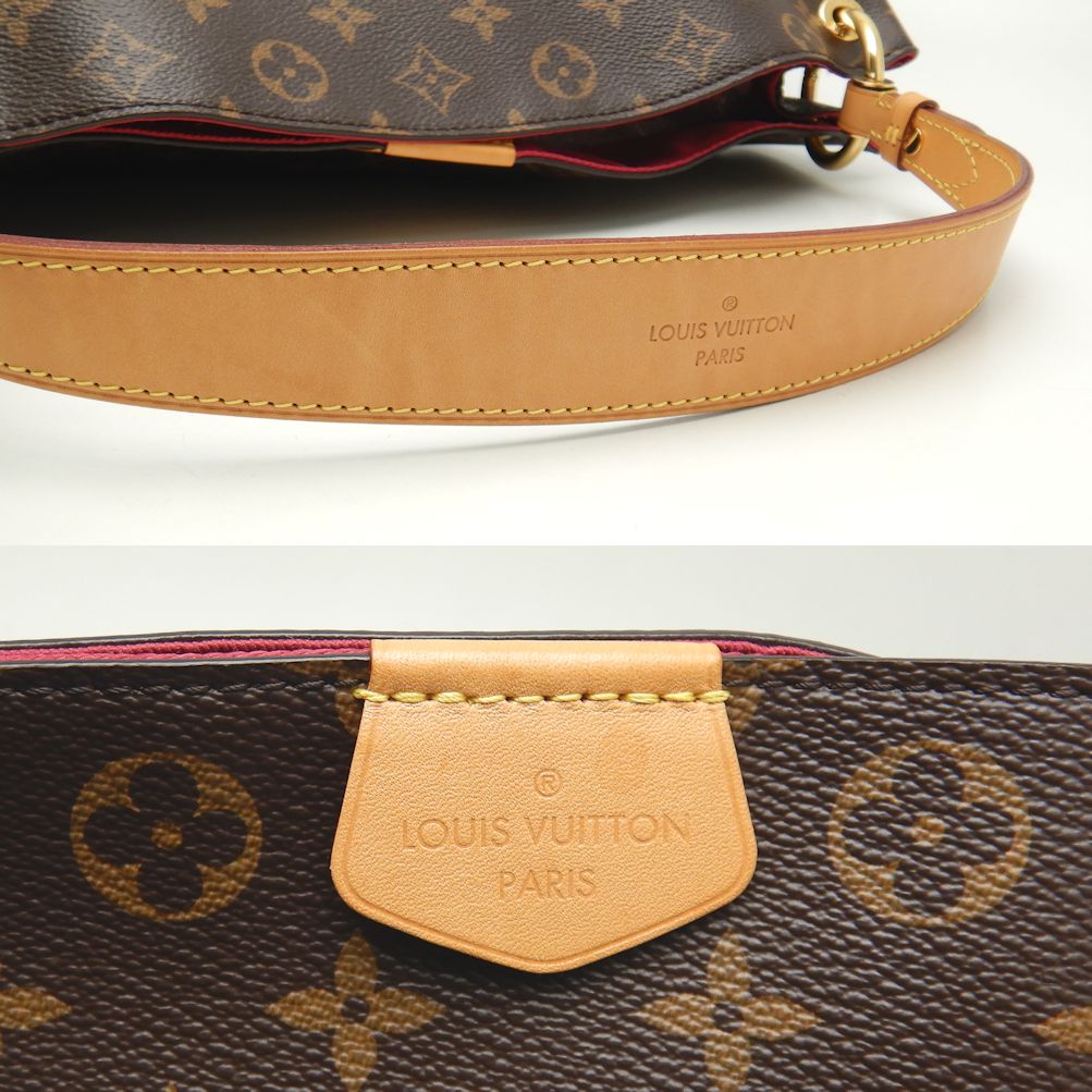 Louis Vuitton Monogram Graceful PM Pivoine Shoulder Bag