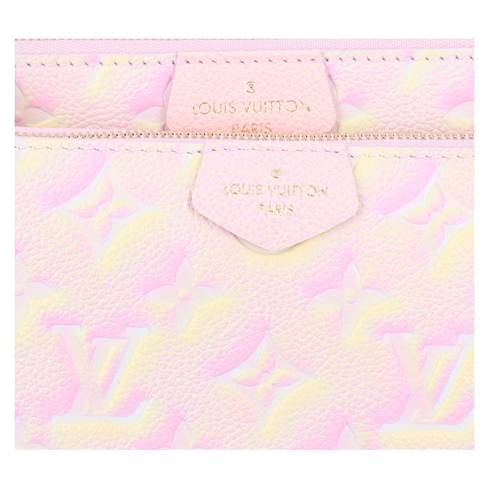 Louis Vuitton Multi Pochette Shoulder Bag Pink