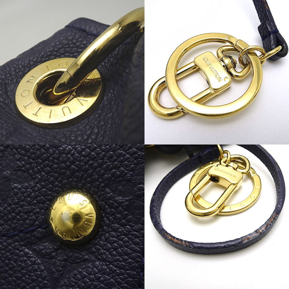 Louis Vuitton Emplant Artsy MM Celeste Shoulder Tote Blue