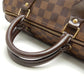 Louis Vuitton Damier Speedy 30 Ebene Boston Bag Brown