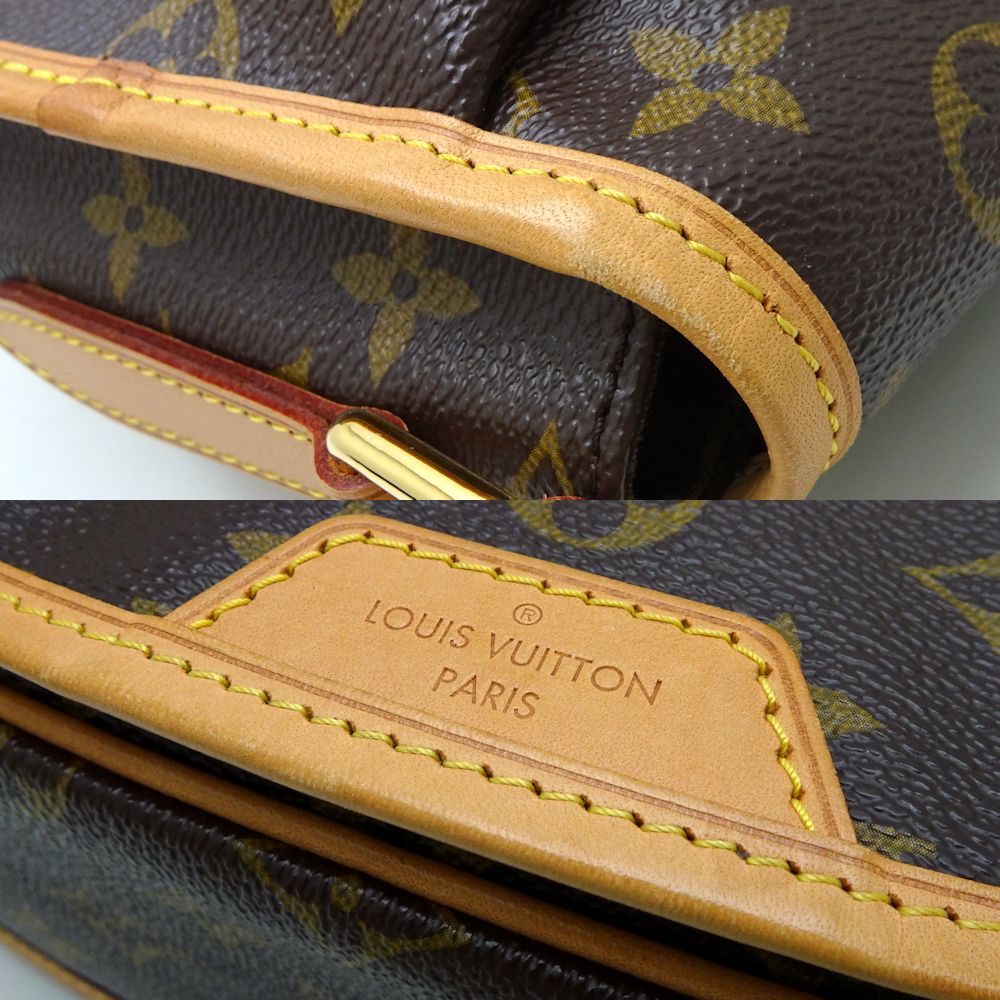 Louis Vuitton  Monogram Menilmontane Brown Shoulder