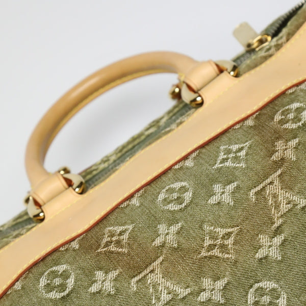 Louis Vuitton Neo Speedy Monogram Denim Mini Boston Riken Handbag