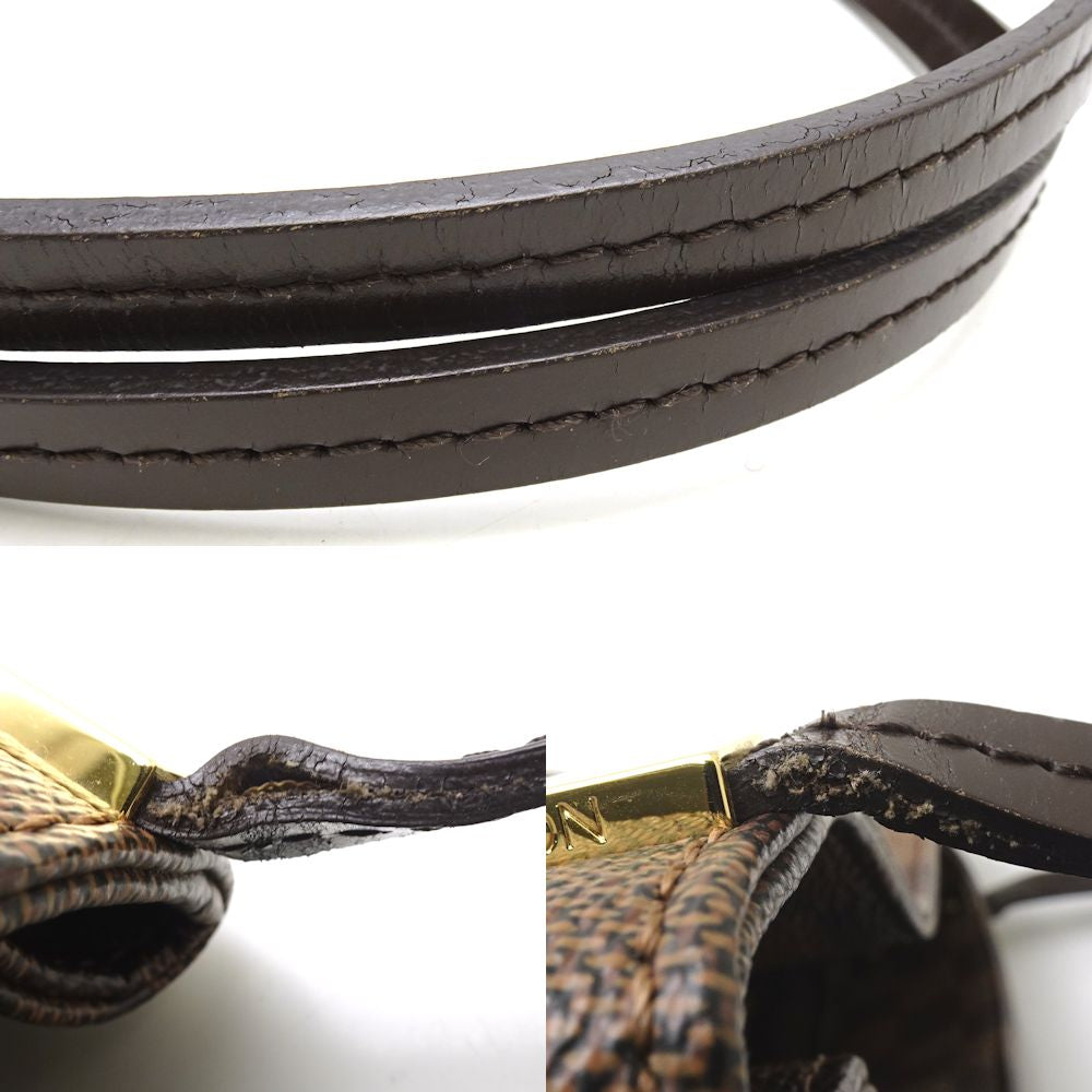 Louis Vuitton Damier Marleborn PM Ebene Shoulder Bag  Brown