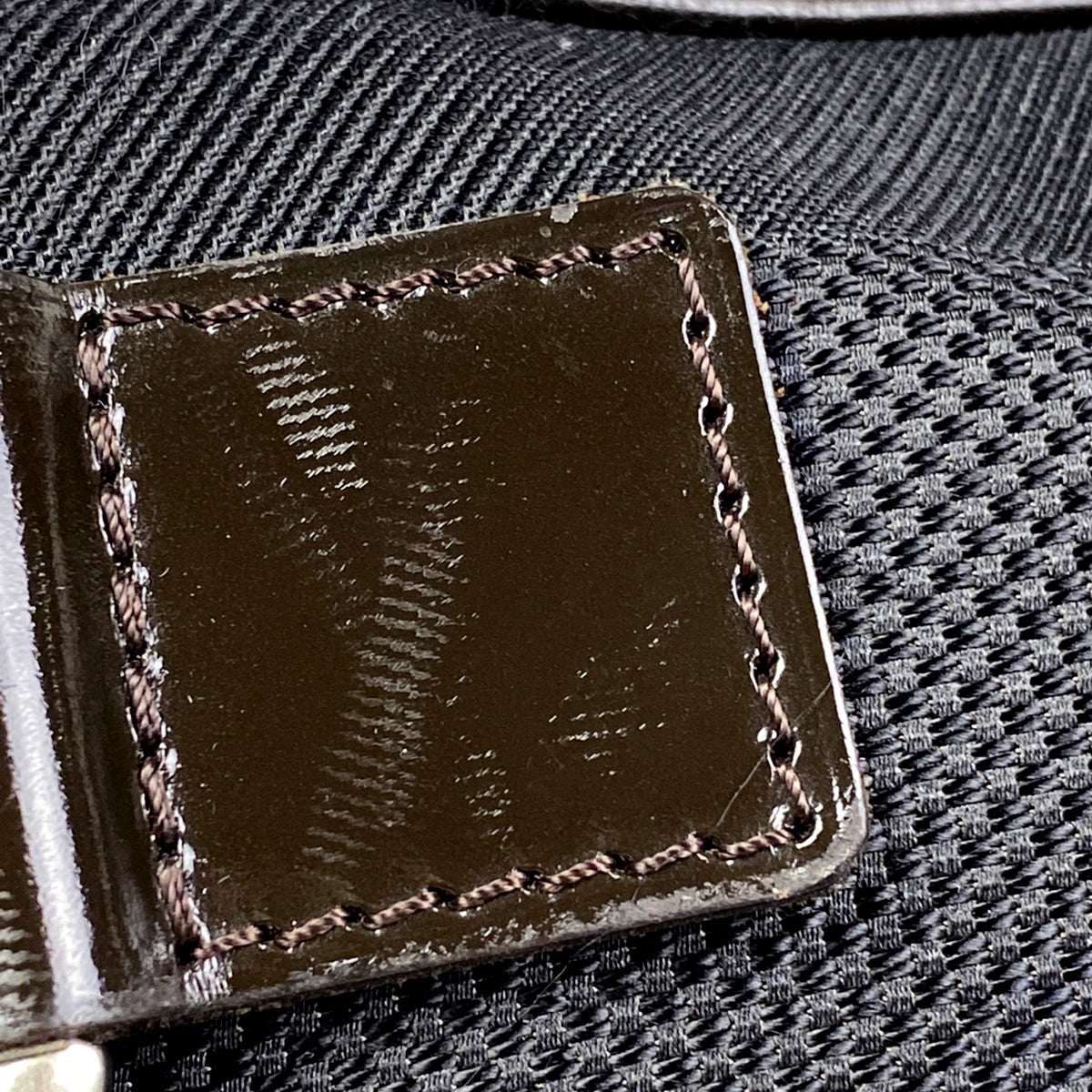 Louis Vuitton Acrobat Waist Bag Body Bag Damier Jean Noir Black