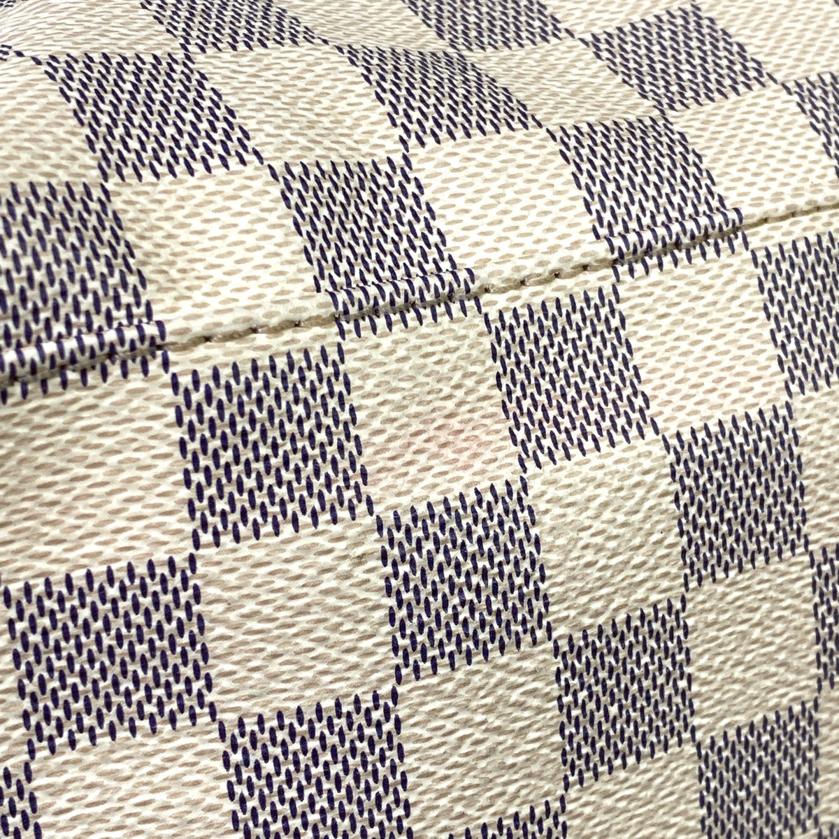 Louis Vuitton Sperone Backpack Daypack Rucksack Damier Azur White