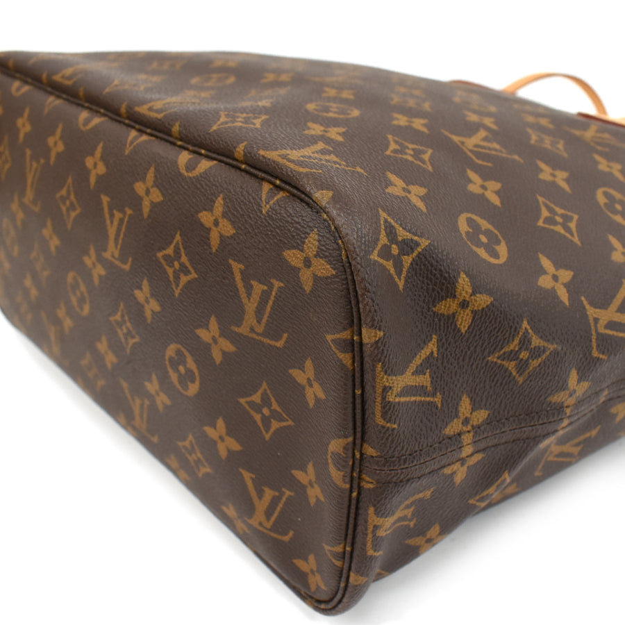 Louis Vuitton Neverfull MM Shoulder Bag Monogram Brown