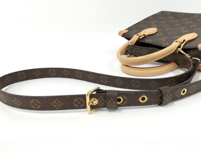 Louis Vuitton Sac Plat BB Shoulder Bag Monogram