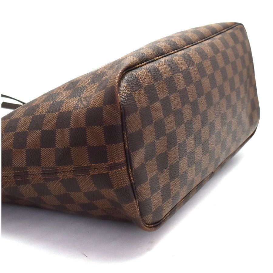 Louis Vuitton Tote Bag Neverfull MM Damier Ebene Brown