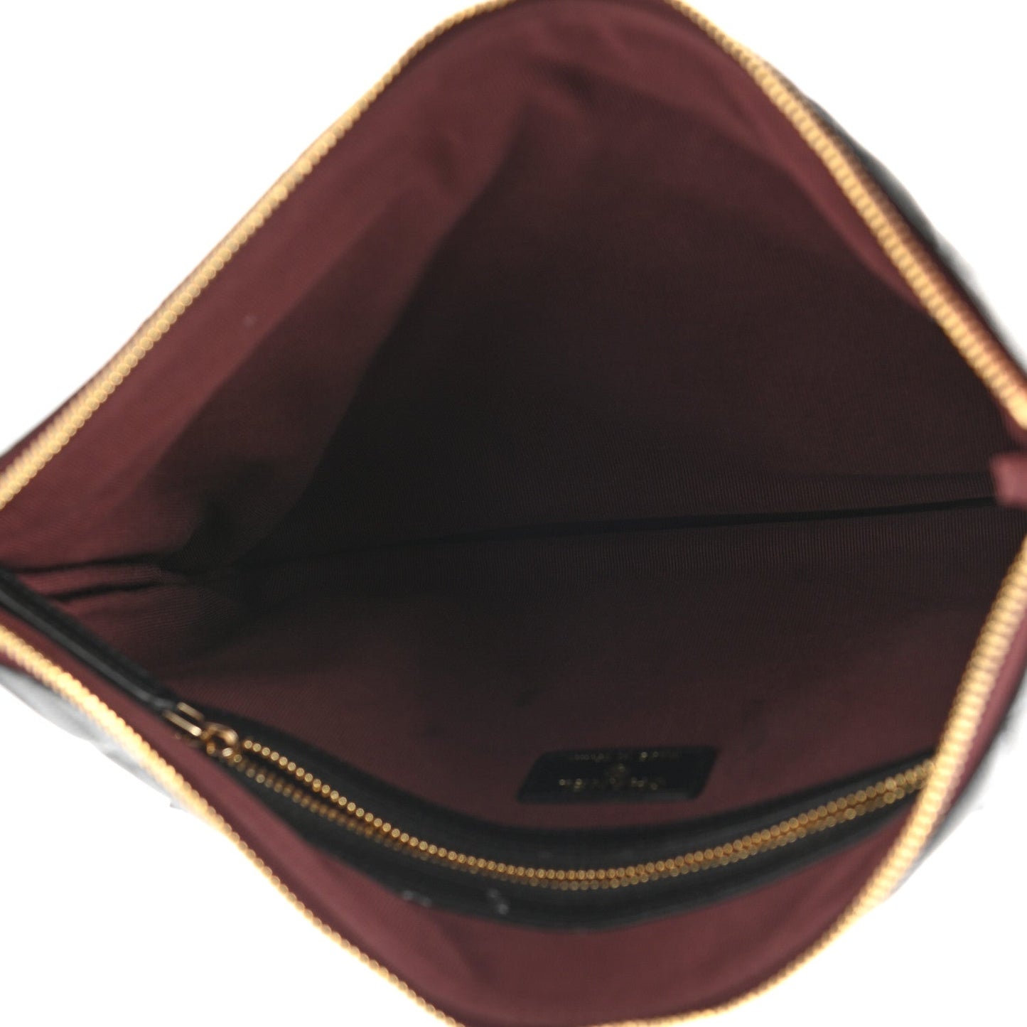 Caviar Quilted Medium Cosmetic Case Black