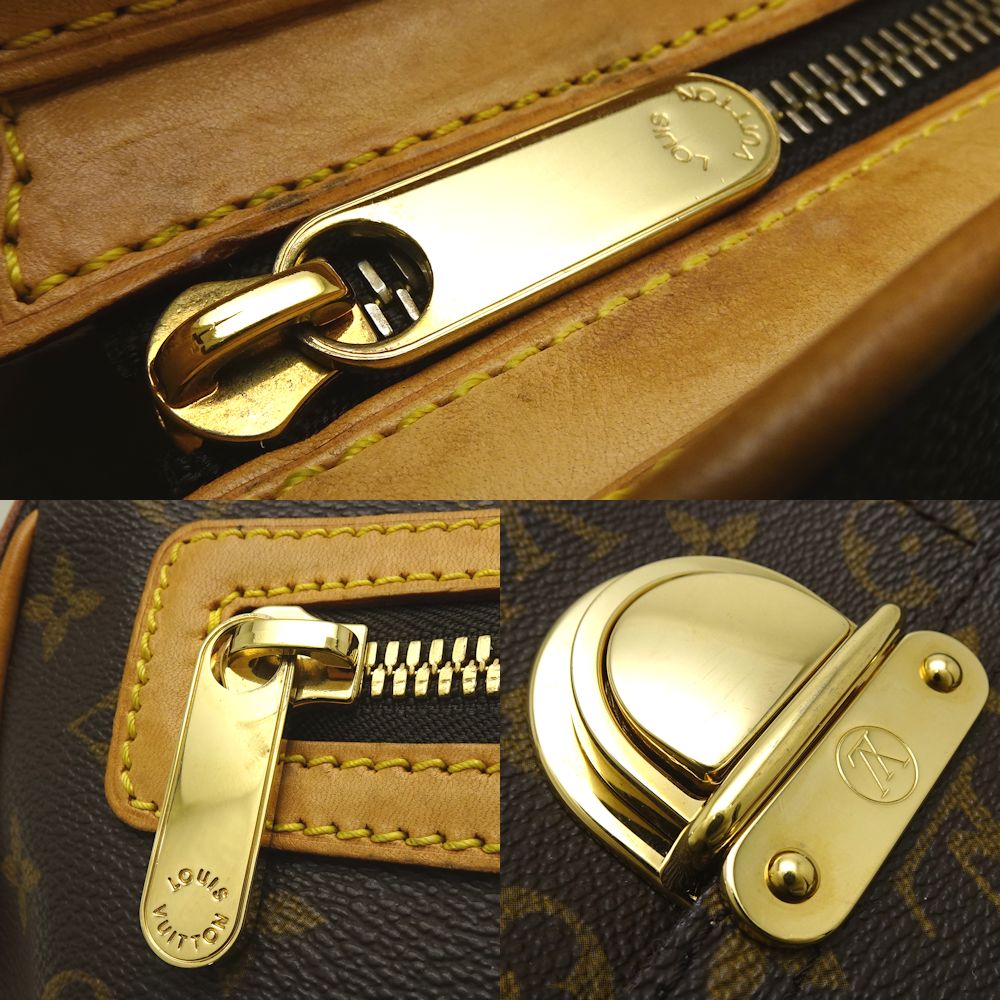 Louis Vuitton Monogram Hudson GM Brown Diagonal Shoulder
