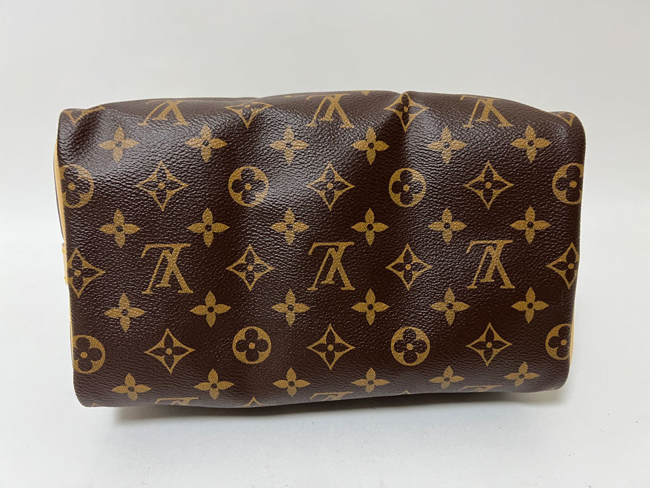Louis Vuitton Monogram Speedy Bandouliere 25 Boston Bag