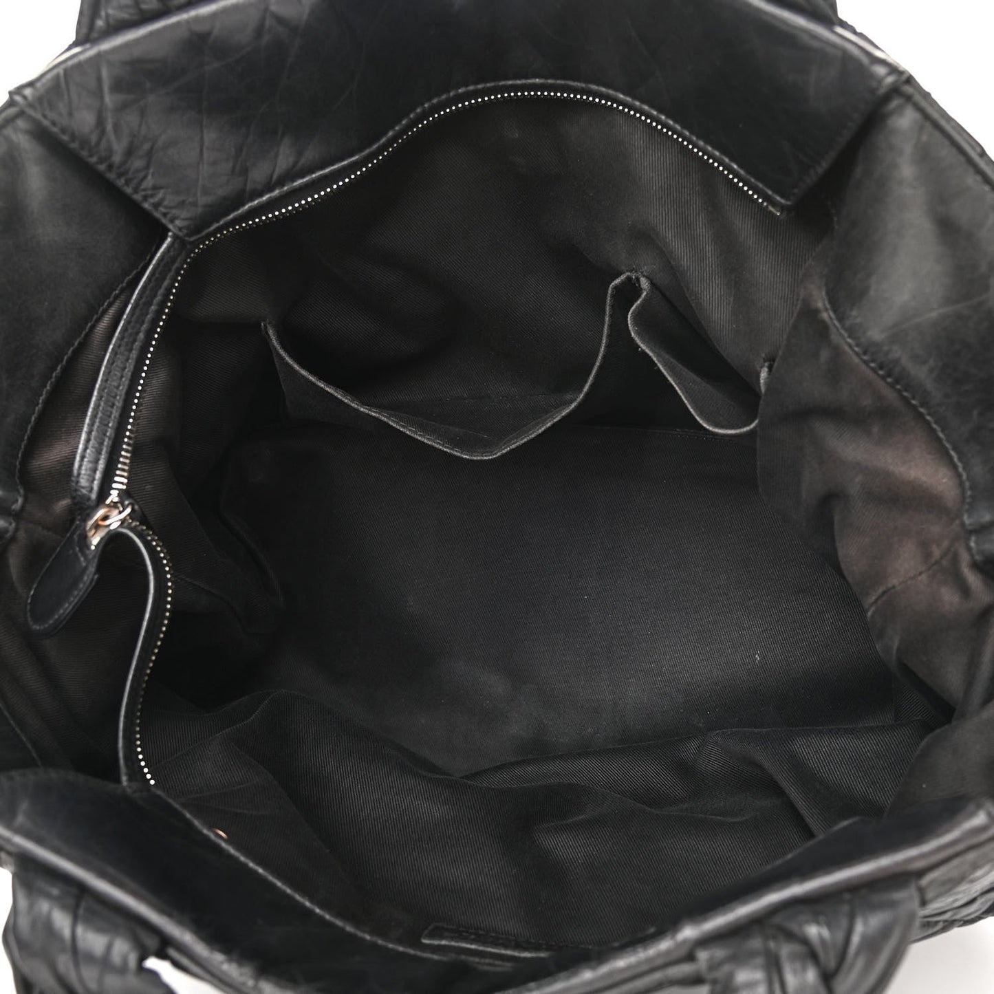 Aged Calfskin CC Tote Black