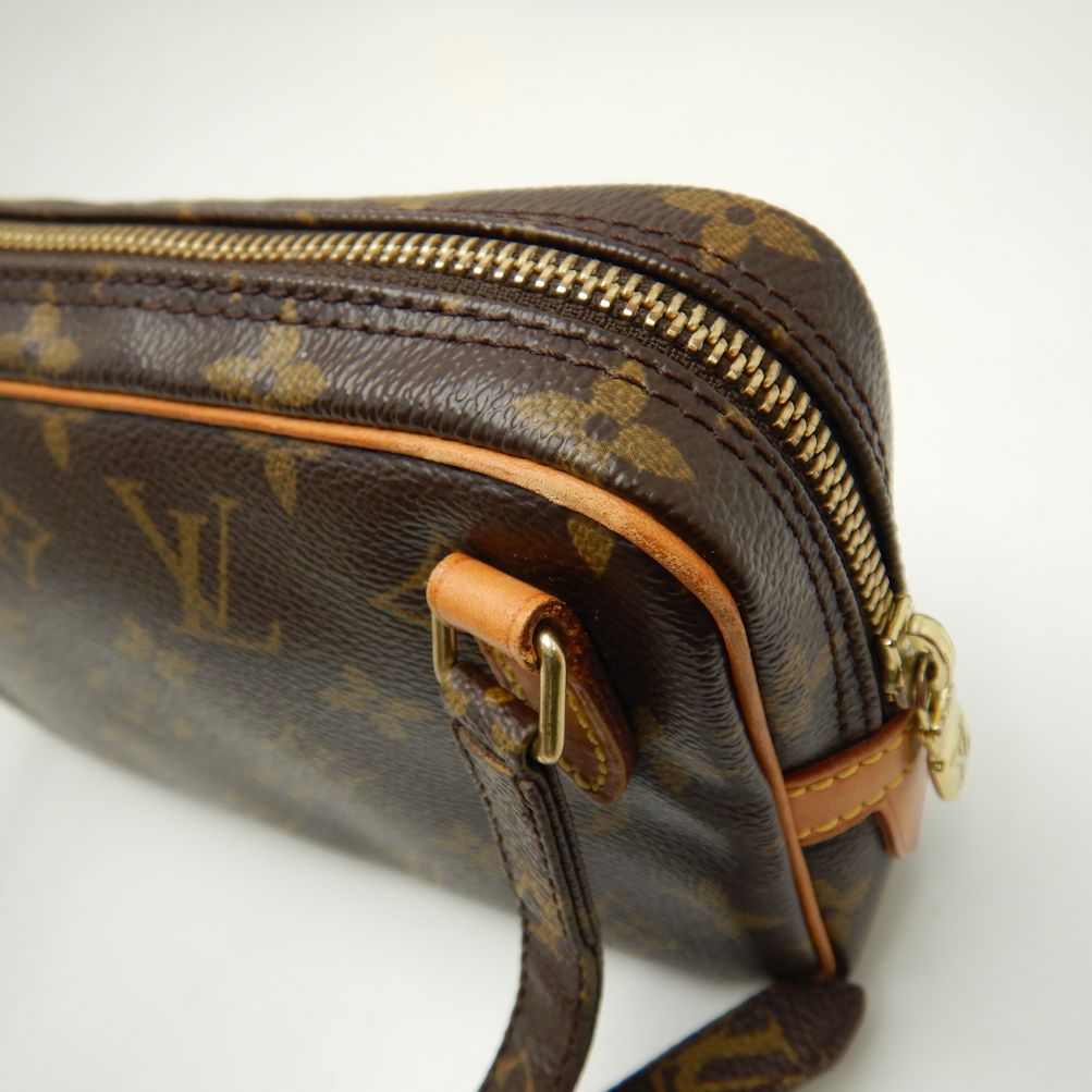 Louis Vuitton Monogram Pochette Marly Bandouliere Brown