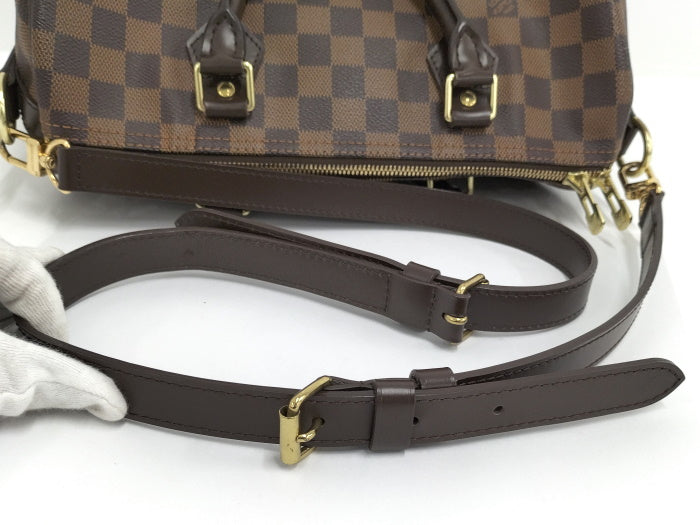 Louis Vuitton Speedy Bandouliere 30 2 Way Shoulder Bag Damier Ebene