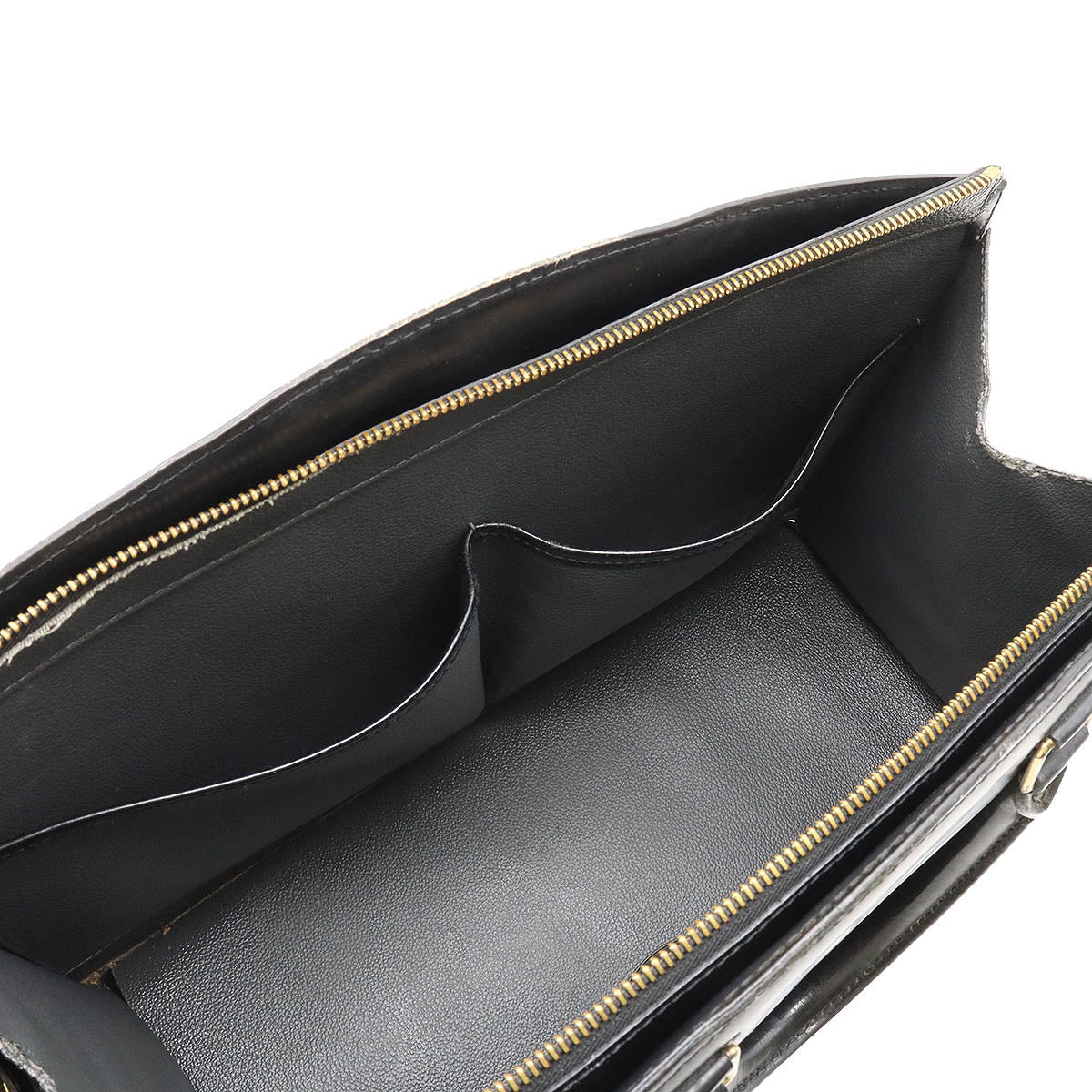 Louis Vuitton Epi Riviera Handbag Noir Black Gold Hardware