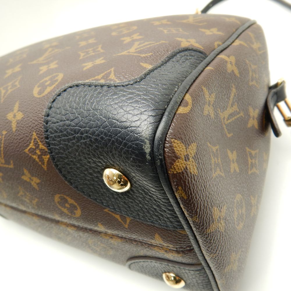 Louis Vuitton Monogram Retiro PM Noir 2WAY Bag Black