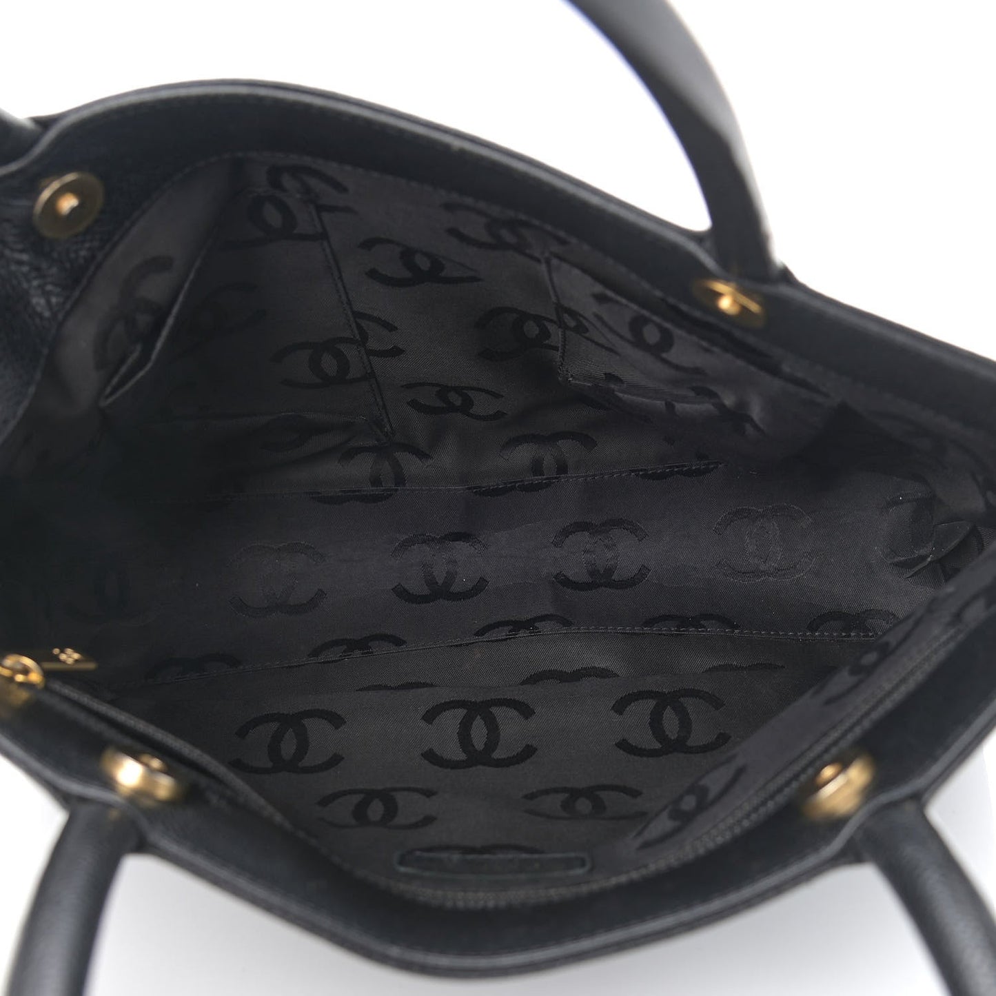 Caviar CC Timeless Tote Black
