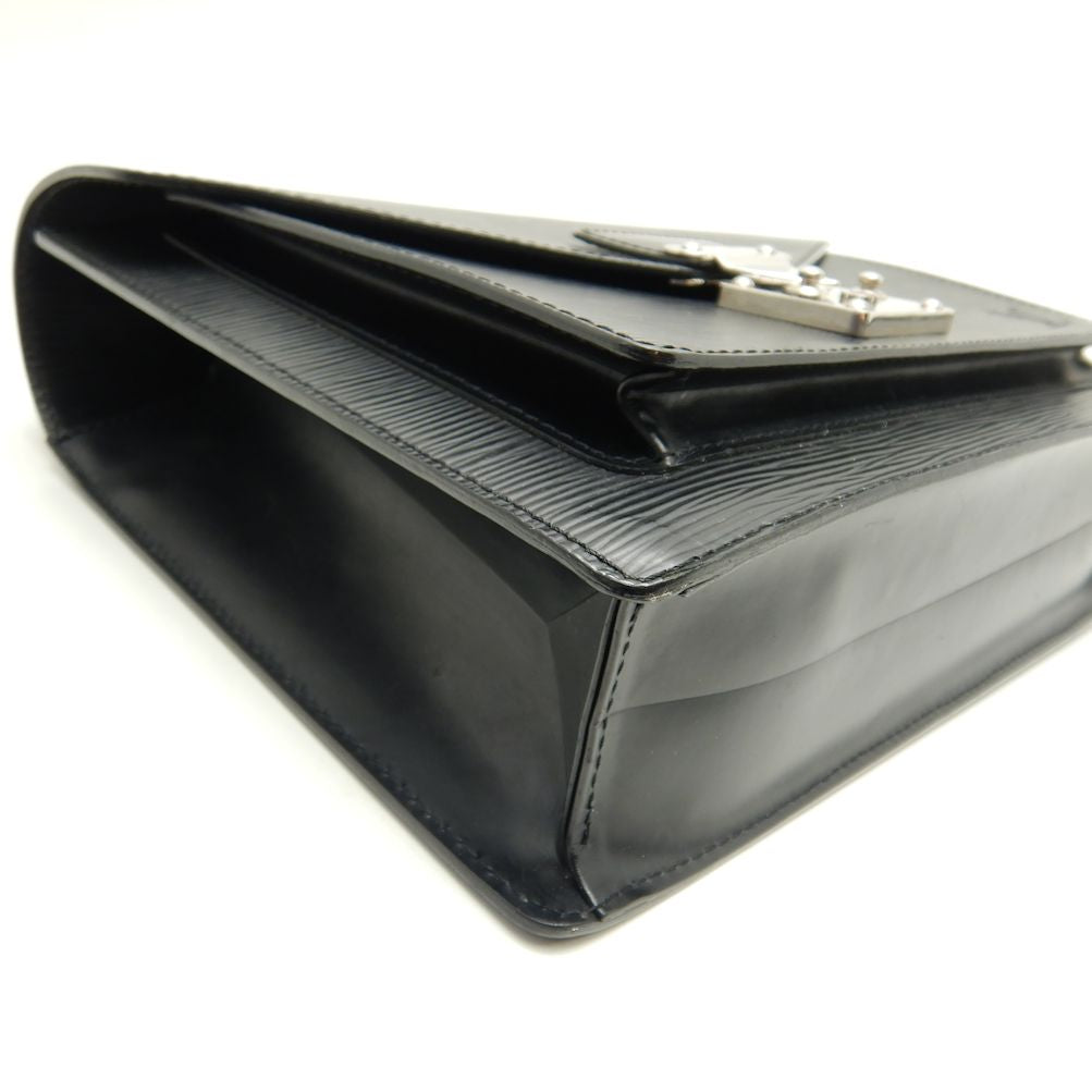Louis Vuitton Epi Monceau Noir Handbag Black