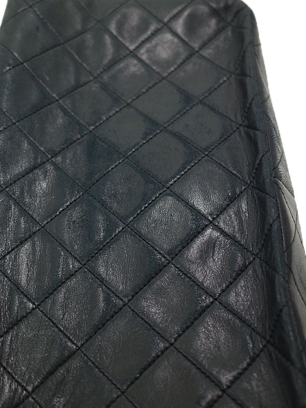 Chanel Matelasse Chain Shoulder Bag Black