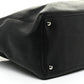 Calfskin Cerf Executive Shopper Tote Black