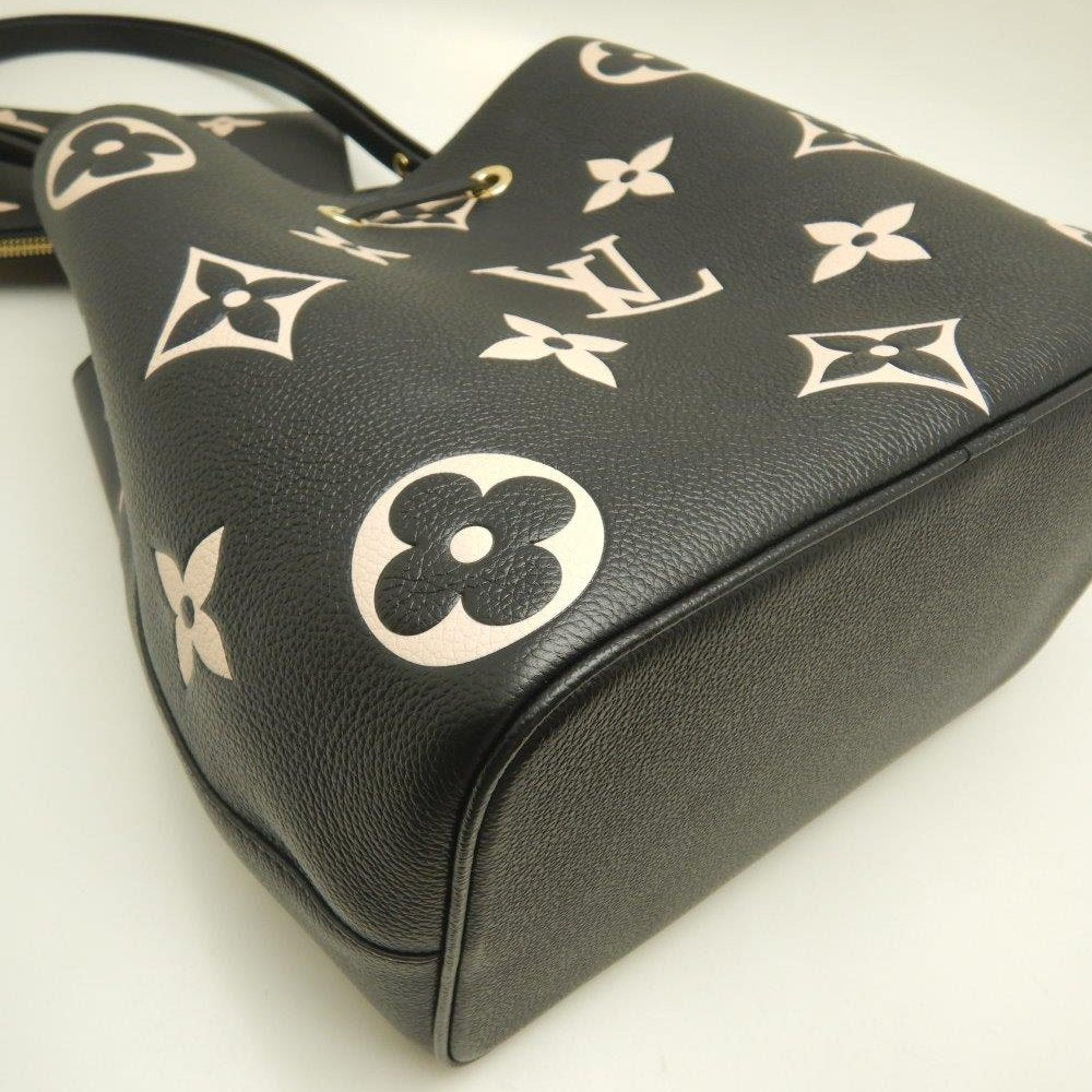 Louis Vuitton Emplant NeoNoe MM Black Beige 2WAY Bag