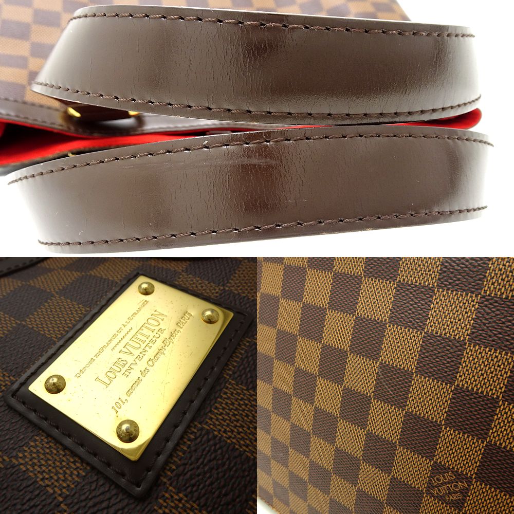 Louis Vuitton  Damier Hampstead PM Ebene Tote Bag Brown