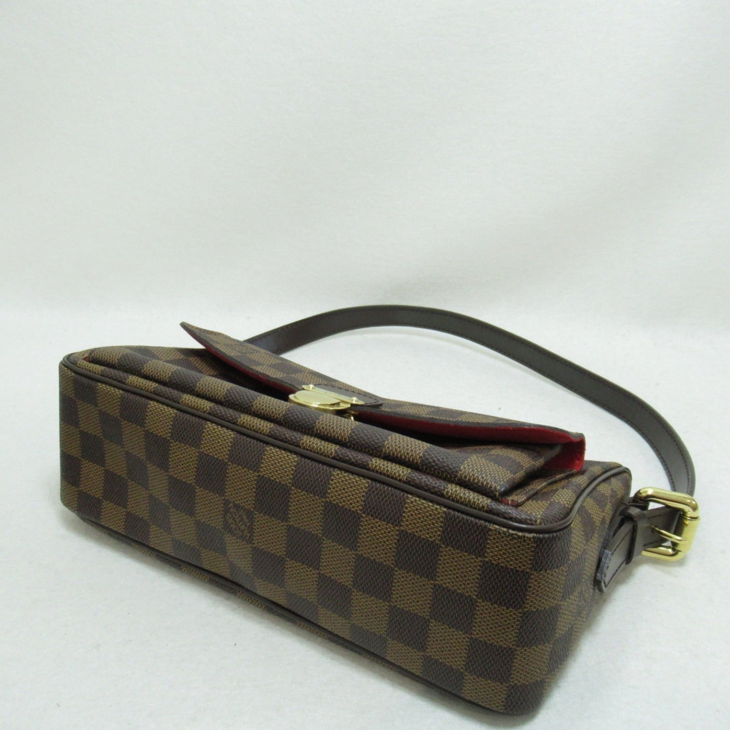 Louis Vuitton Ravello GM Shoulder Bag Canvas Damier Ebene