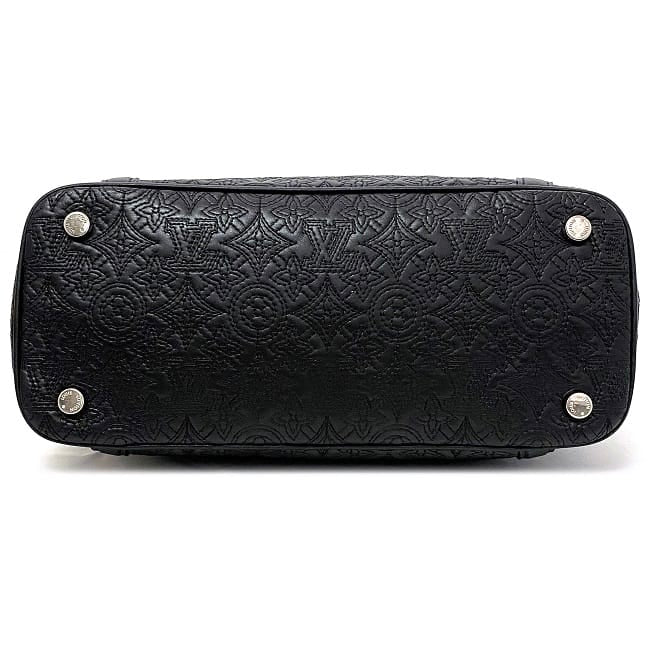Louis Vuitton Ixia PM Black Silver Noir Monogram Shoulder Bag
