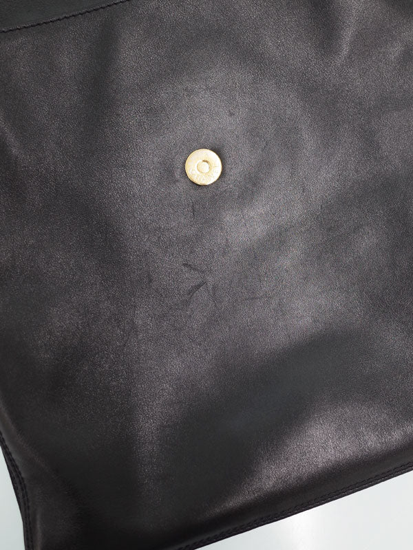 Chanel Coco Mark Shoulder Bag Black