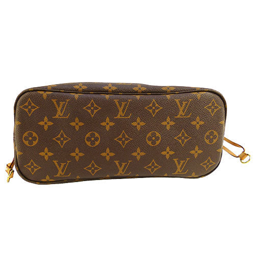 Louis Vuitton Monogram Neverfull PM Pivoine Tote Bag With Pouch
