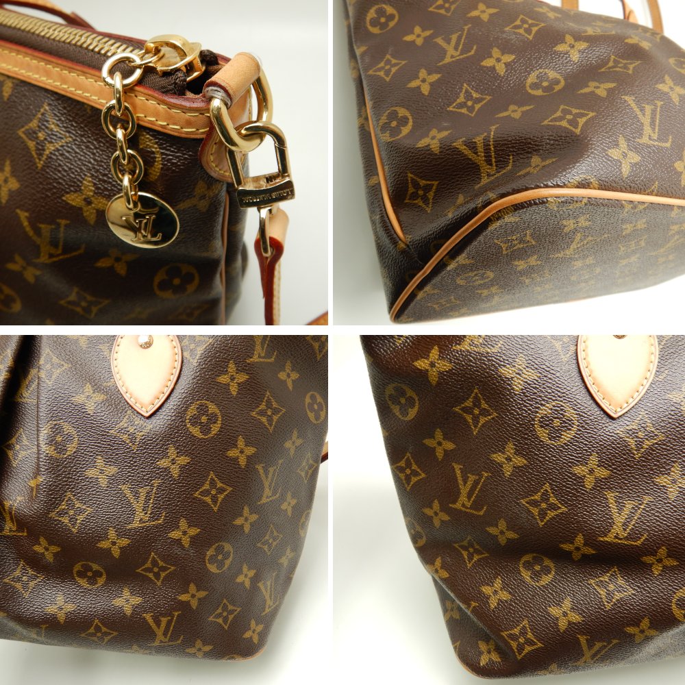 Louis Vuitton Monogram Palermo PM Brown 2WAY Bag