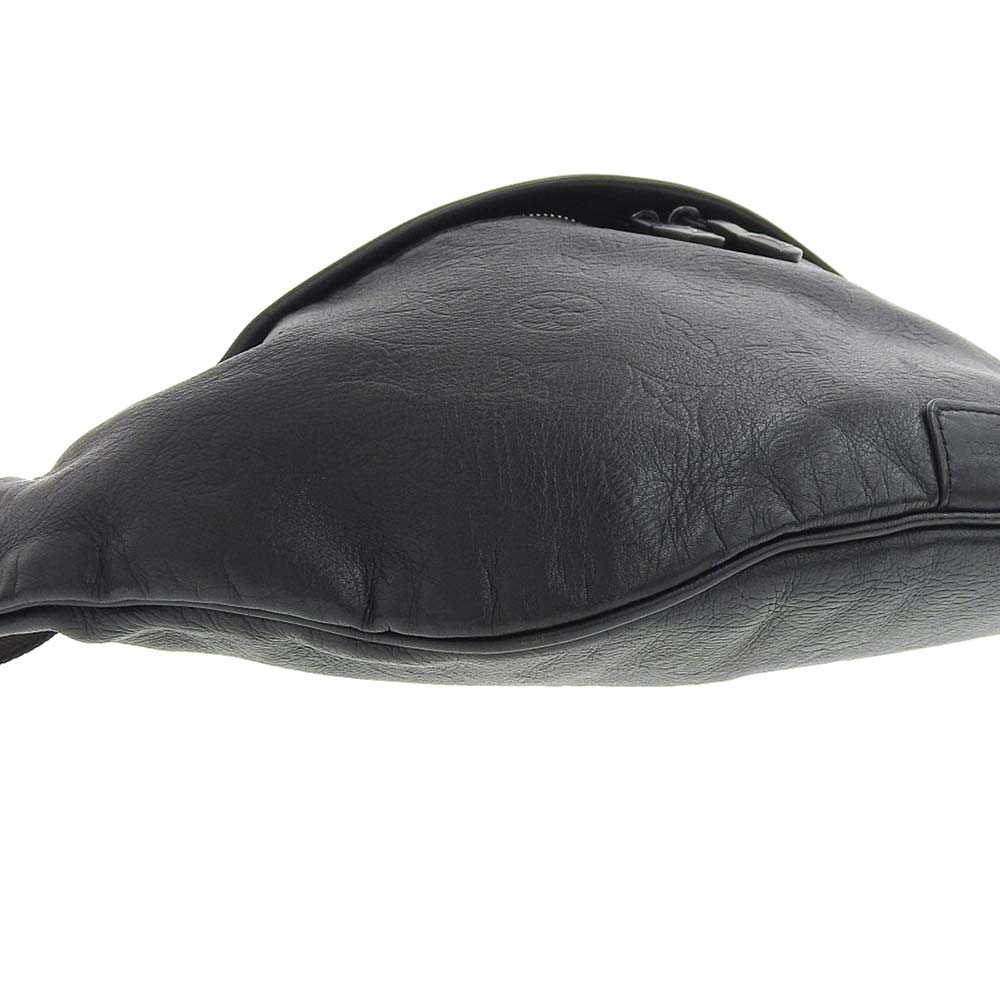 Louis Vuitton Monogram Shadow Discovery Bum Bag Body Bag Black