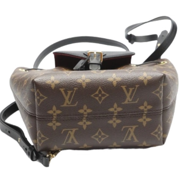 Louis Vuitton Backpack Daypack Monogram Canvas Brown