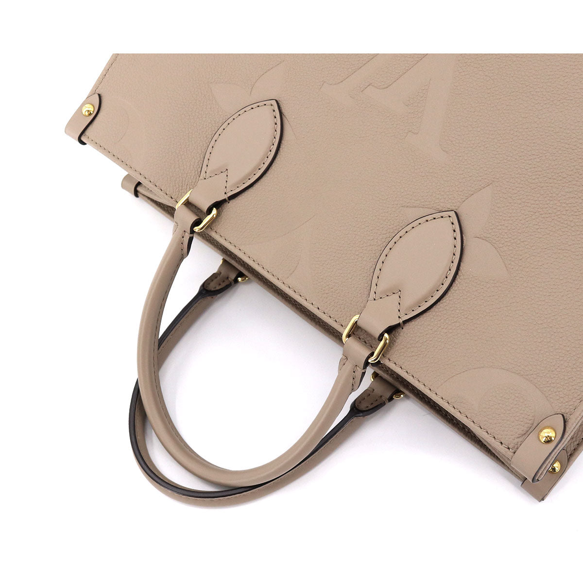Louis Vuitton Monogram Emplant Onthego MM 2 Way Tote Shoulder Bag