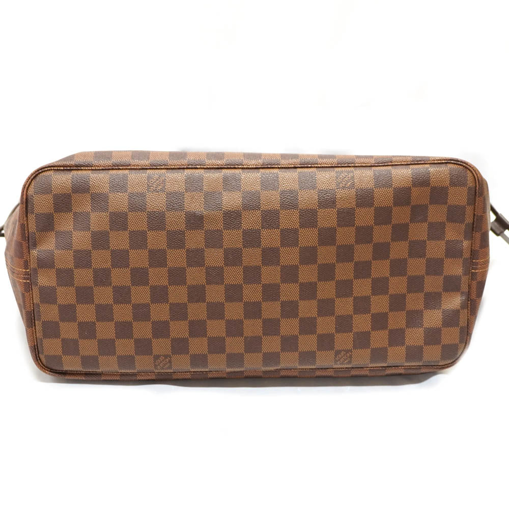 Louis Vuitton Neverfull GM Damier Canvas Tote Bag Brown
