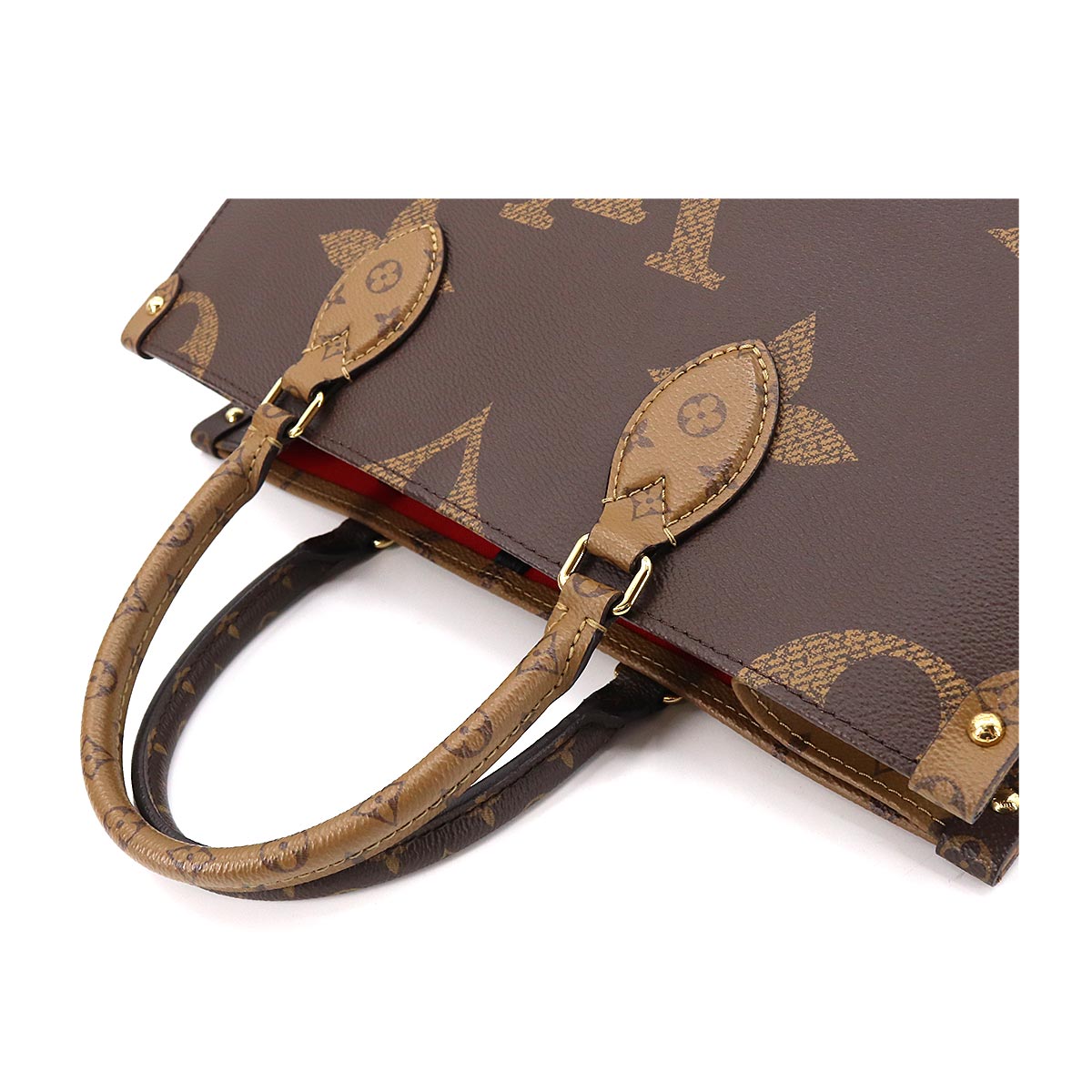 Louis Vuitton Giant Monogram Onthego MM 2 Way Tote Shoulder Bag