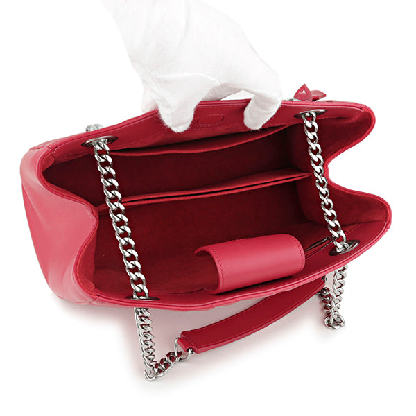 Louis Vuitton Handbag Smooth Calf Leather Rouge Ecarlate