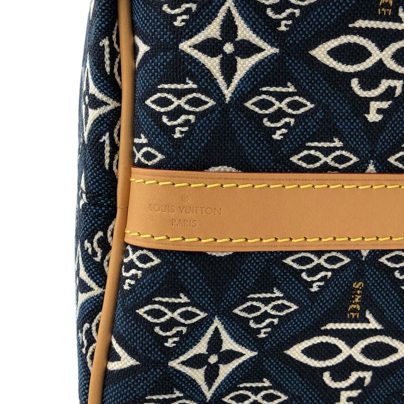 Louis Vuitton Speedy Bandouliere 25 Navy  Boston Bag