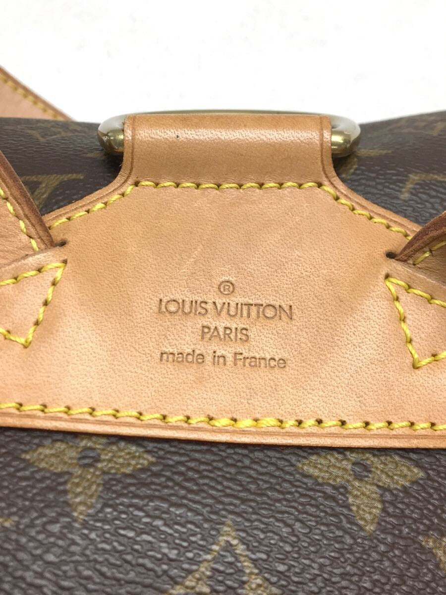 Louis Vuitton Backpack Montsouris MM Monogram PVC Brown