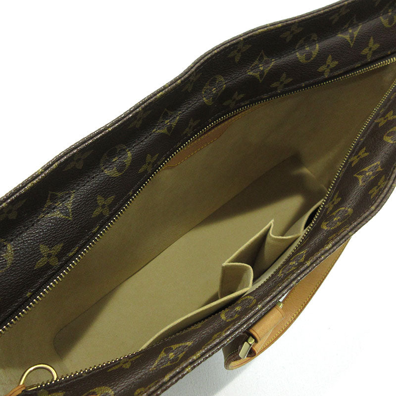 Louis Vuitton Monogram Luco Tote Bag Brown