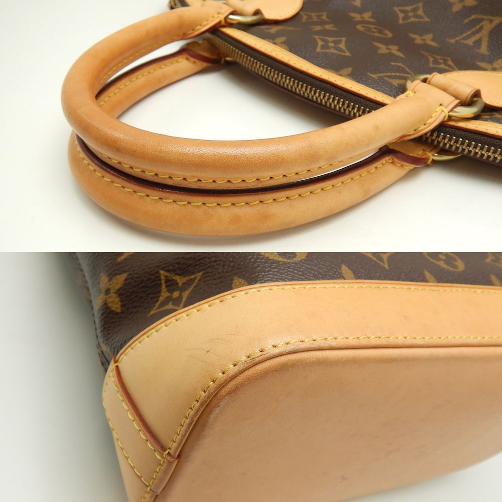 Louis Vuitton Monogram Lockit Brown Handbag