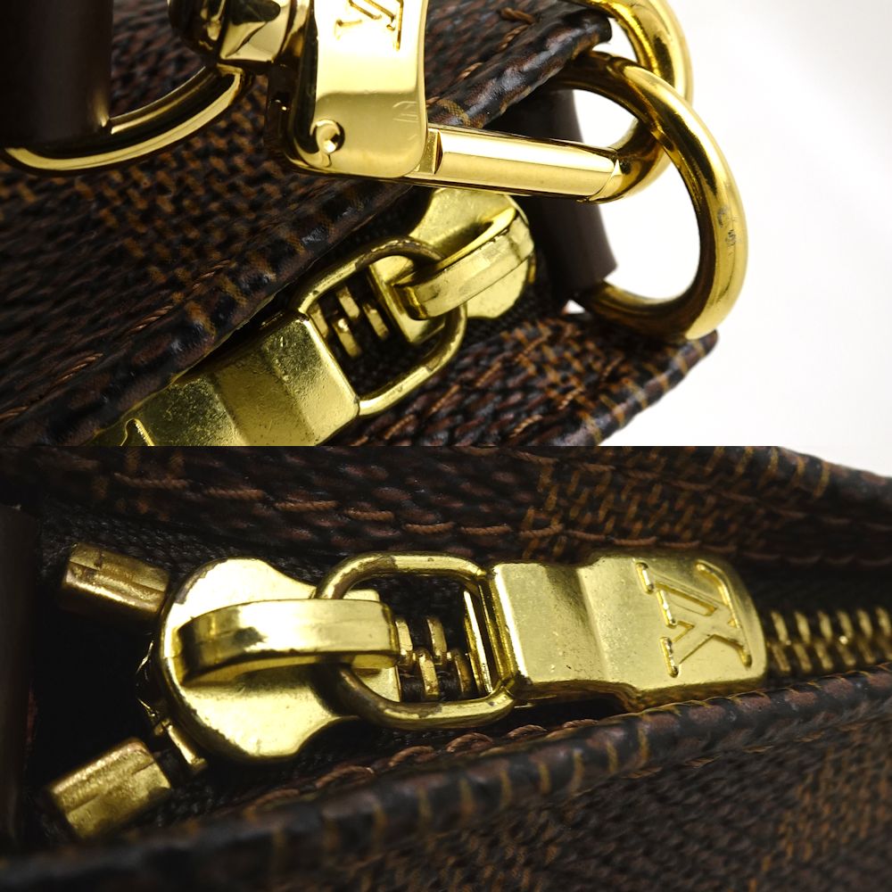 Louis Vuitton Damier Navona Ebene Accessory Pouch Brown