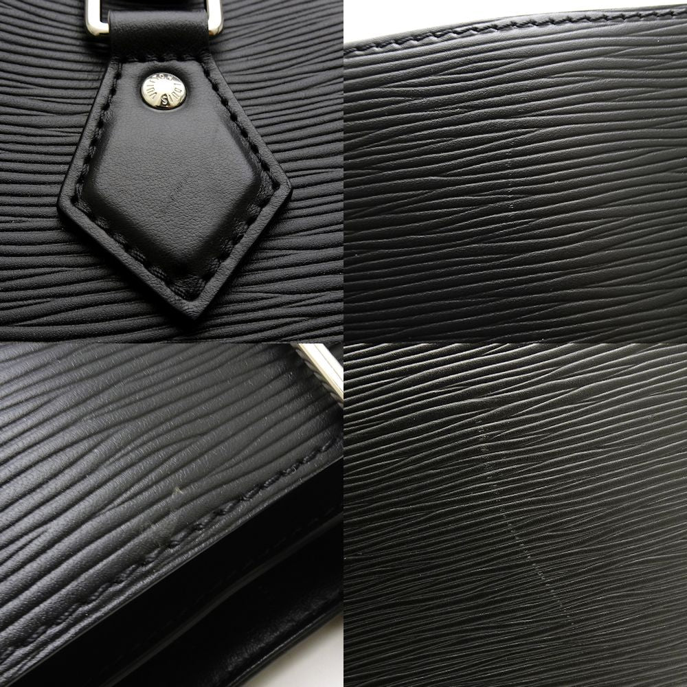 Louis Vuitton Epi LV Circle Grand Sac Noir Tote Bag Black
