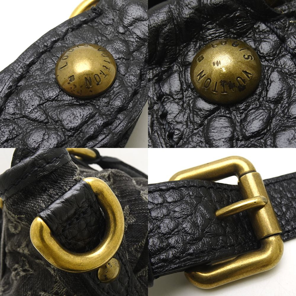 Louis Vuitton Monogram Denim Neo Cabby GM Noir Bag