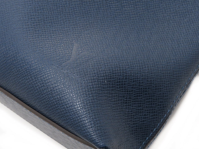 Louis Vuitton Anton Tote Bag Taiga Blue Marine