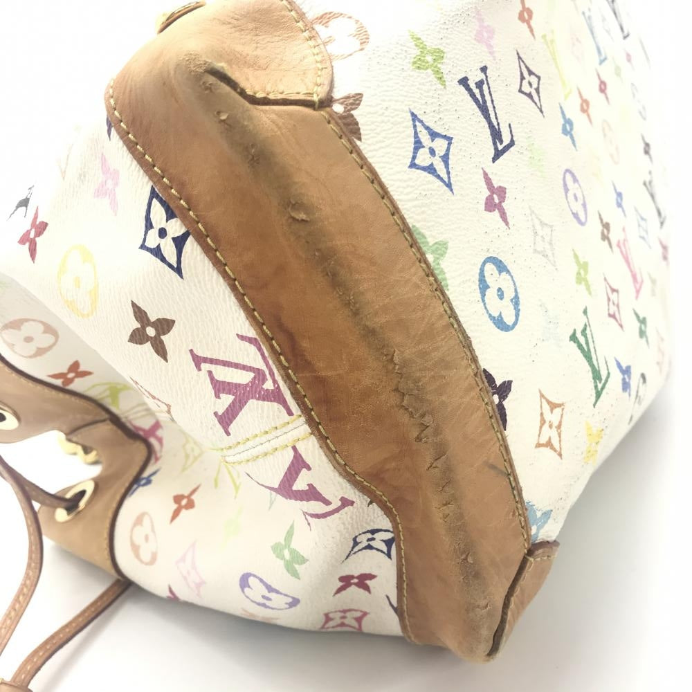 Louis Vuitton Ursula Monogram Multicolor Bron Handbag White